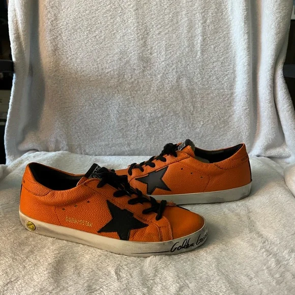 Golden Goose Shoes Golden Goose Sneakers Superstar Orange